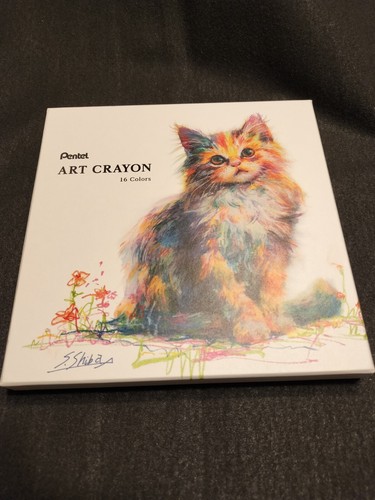 Pentel/Newly published Premium Quality Crayon for art drawing/16 colors - Picture 12 of 22