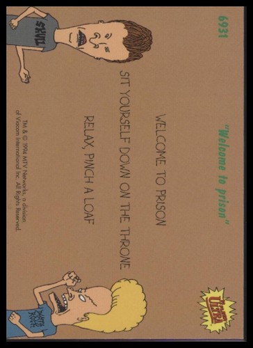 1994 Fleer Ultra Beavis and Butthead Cards - You Pick - Picture 69 of 101