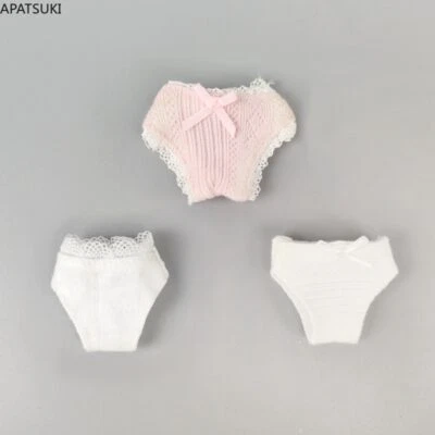 Weiche Slips für Barbie Puppe Kleidung 1/6 BJD Puppen 3 Farbe Wahl Unterhosen