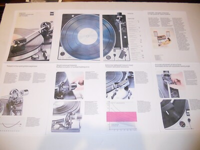 Dual 1229 Turntable Brochure 1973 12 pages, Specs, Info, Articles