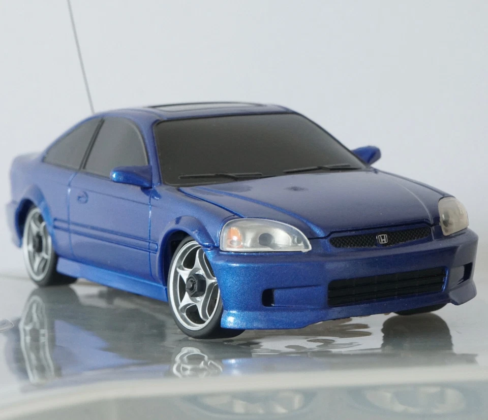 Near MINT Xmods Blue Honda Civic RC Kit Remote Gun Accessories from Japan - Image 3 of 4