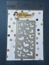NEW! Kat Scrappiness HEART PANEL Die - Love, Valentine's ,