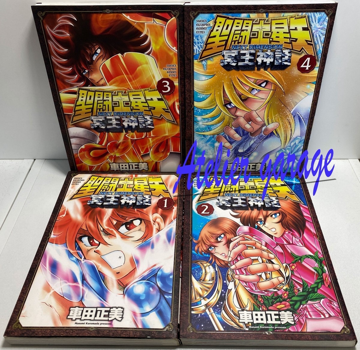 USED Saint Seiya NEXT DIMENSION Vol.1-16 Set Japanese Manga