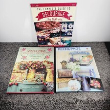 Decoupage Lot 3 Step By Step Guide Techniques Projects Decoration Paper Crafts