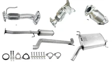 Fits: 2008 To 2012 Honda Accord 2.4L 4 Door Full Exhaust