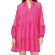 NWT  Vince Camuto Dress M Hot Pink Arresting Orchid - Original Price $79