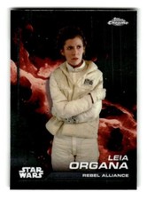 2024 Topps Chrome Star Wars Galaxy Card 103 Leia Organa