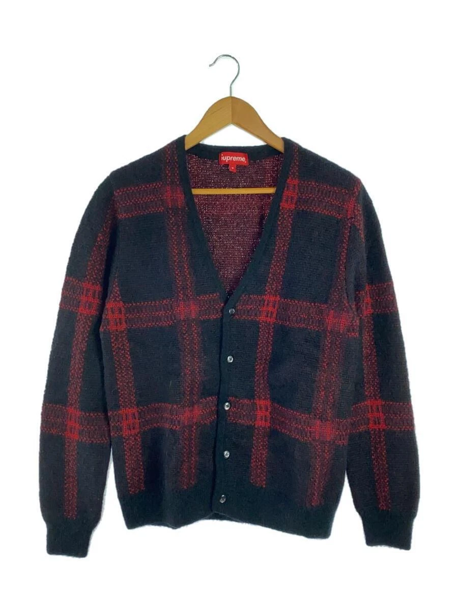 Veste Supreme Cardigan Mohair Rouge M d'occasion