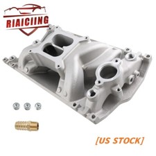 Aluminum Air Gap Intake Manifold For Sbc Small Block Chevy Vortec 350 1996-up Us Aluminum Air Gap Intake Manifold For Sbc Small Block Chevy Vortec 350 1996-up Us
