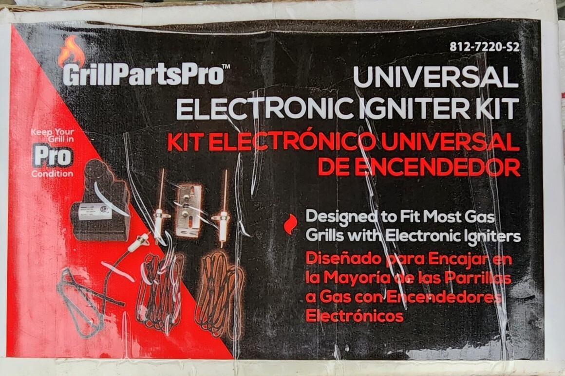 Brinkman 8127220S2 Grill Parts Pro Universal Electronic Igniter Kit