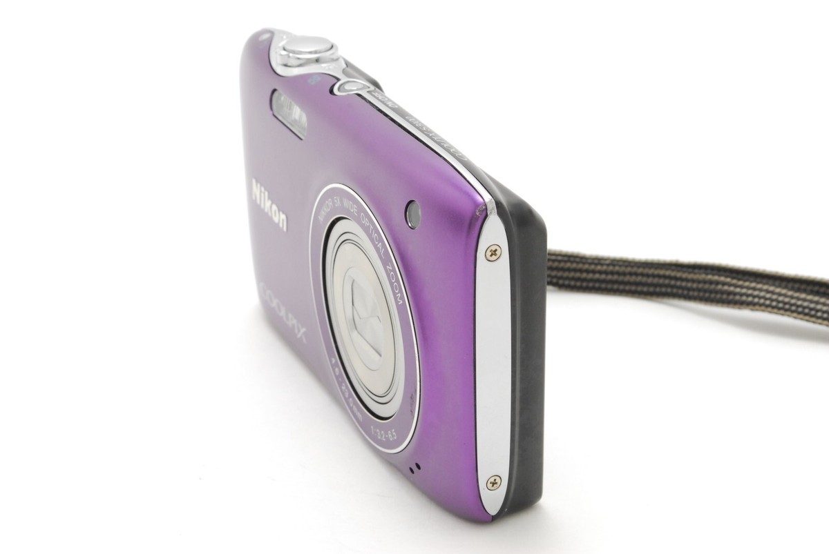 Nikon COOLPIX S3100 パープル Amazon.com : Nikon COOLPIX S3100 14 MP Digital Camera with
