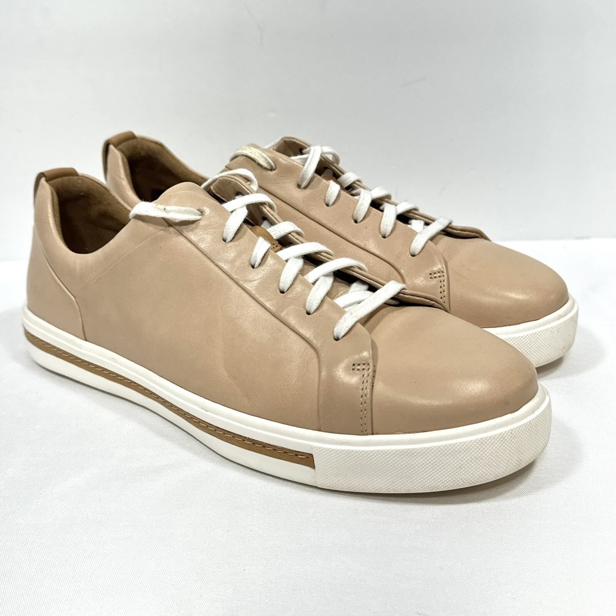 Unstructured by Clarks Womens Size 10 Un Maui Lace Blush Leather