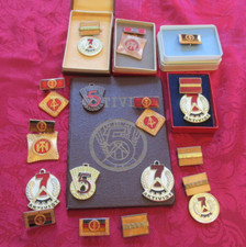 DDR Urkunde Aktivist 1953 und Abzeichen Sammlung - DDR Kultauszeichnung
