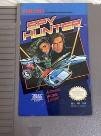 Spy Hunter NES 1985 Authentic And Untested Cart Only Nintendo Untested