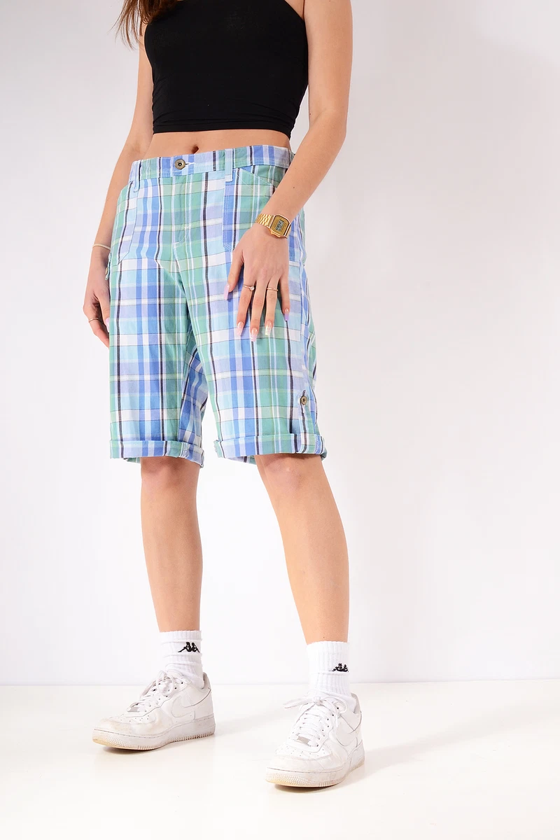 Checked bermuda shorts clearance