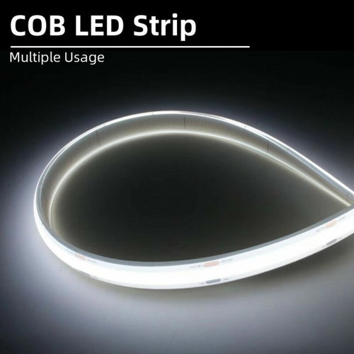 DC 12V 24V COB FOB Led Flexible Strip 14W/M Red Green Blue white Led Lighting - Picture 5 of 7