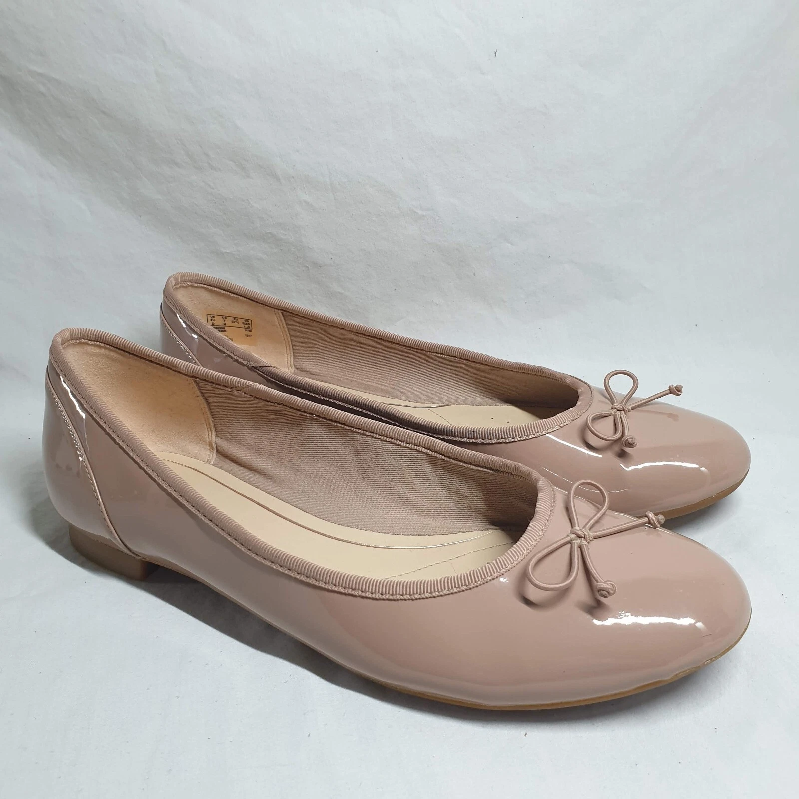 Ballerine Clarks rosa in vernice misura 4 5