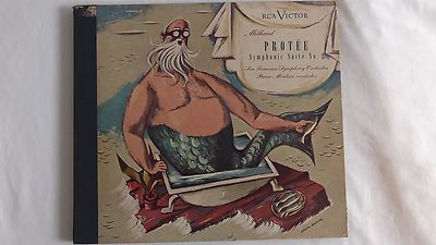 Milhaud  Protee - Symphonic Suite No. 2  - RCA Victor  Set #DM-1027