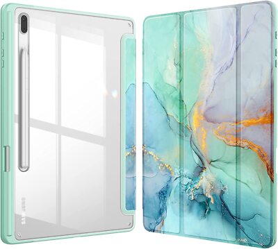 Hybrid Slim Case for Samsung Galaxy Tab S8 Plus 2022/S7 Plus 2020 12.4'' Cover