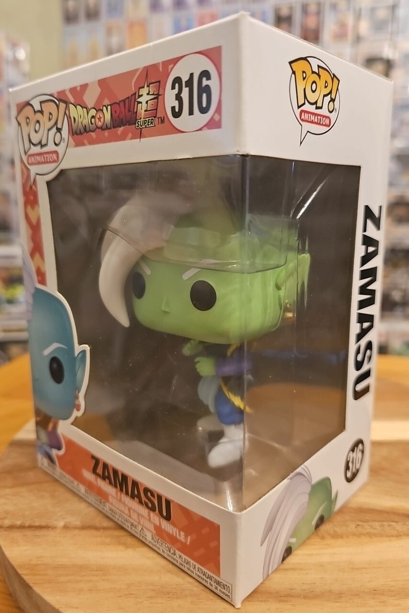 Funko Pop Dragon Ball Super Zamasu #316 Vynl Figure Brand New Fast