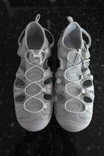 NWOB KEEN Big Kids Moxie Sport Sandals Silver US 6 EU 38 UK 5 Washable Closed To