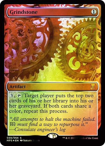 MTG FOIL Grindstone - Masterpiece Series: Kaladesh Inventions #39