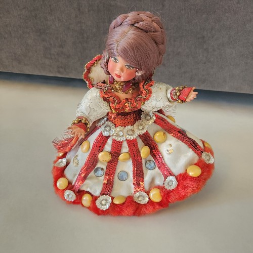 1960s Vintage Rio Brazil souvenir doll carnival very detailed