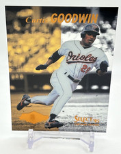 1995 Select Certified Edition Curtis Goodwin Card #124 Rookie 95     . rookie card picture