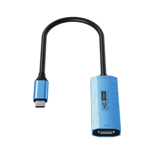 1080P to Type C Auditory Video Capture Device for Gaming and Live Broadcasts