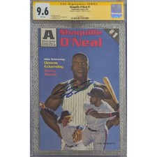 Shaquille O'Neal #1__CGC 9.6 SS__Signed by Shaquille O'Neal