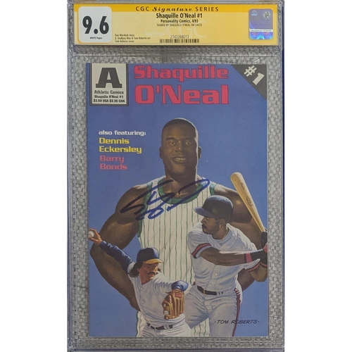 Shaquille O'Neal #1__CGC 9.6 SS__Signed by Shaquille O'Neal