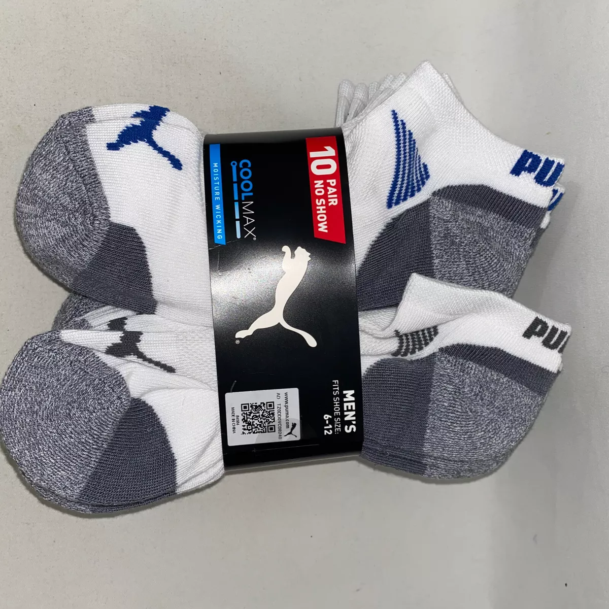 Gray puma socks sale