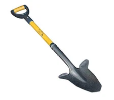 Gardening Shovel With Steelreinforced Fiberglass Handle Cushioned Dgrip And Shar