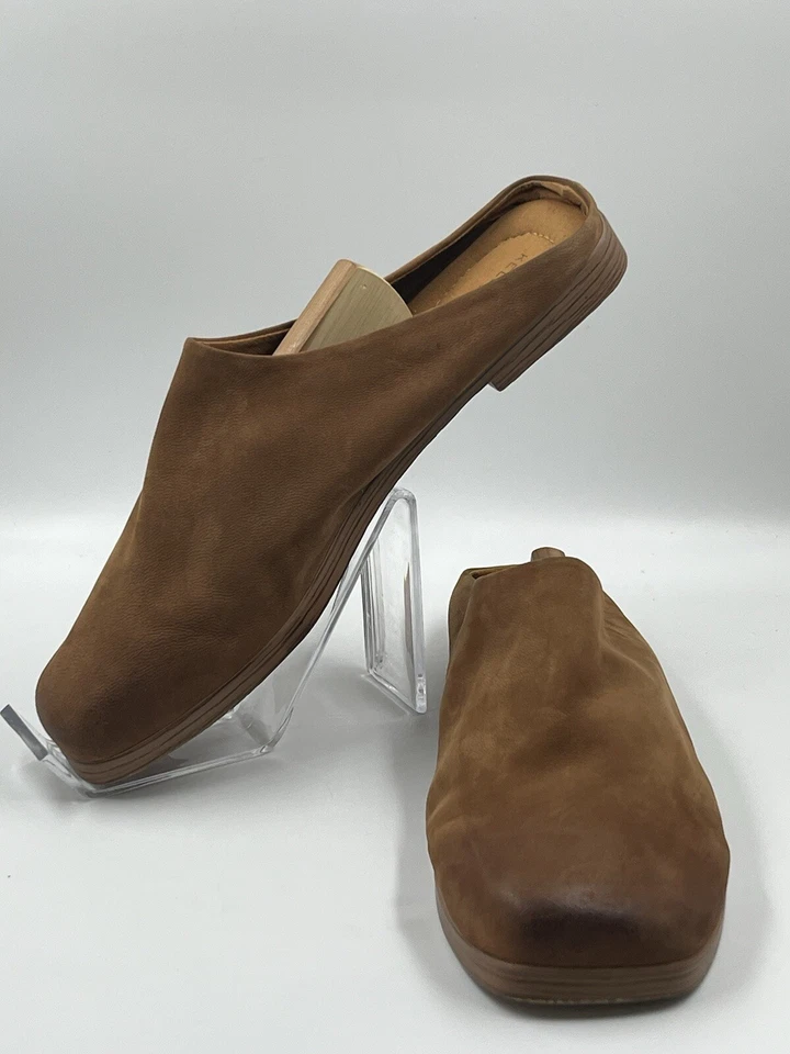 Kelsi Dagger Mujer Brooklyn Warner Cuero Marrón Mula EE. UU. Talla 10.5 Boho Foto 2 de 4