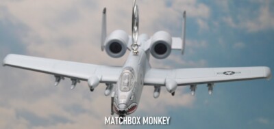USAF A-10 Thunderbolt II Warthog Fighter Plane Custom Christmas Ornament Hog