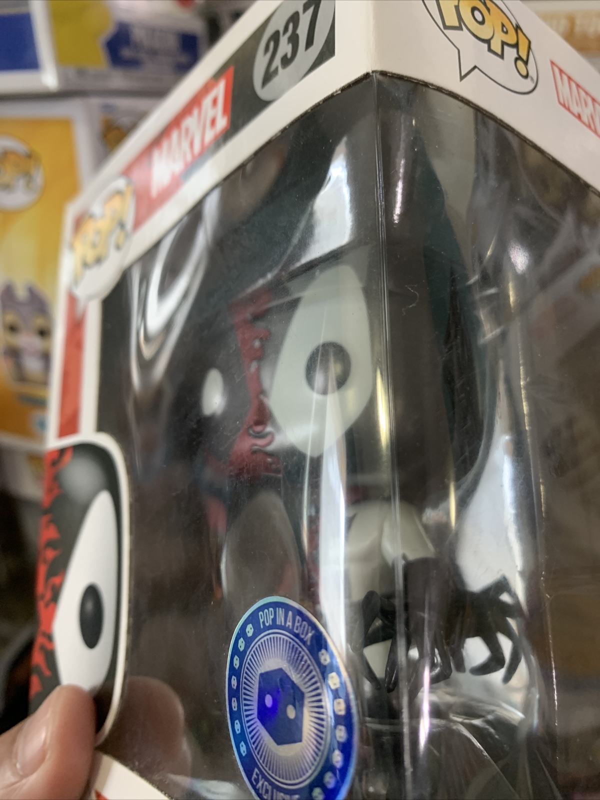 Funko Pop Marvel - Lot of 5 Figures (Deadpool/Venom Has Window Scratch And Dent)