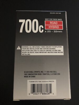 TUBE INTÉRIEUR DE vélo de route 700C haute qualité TPU léger et solide