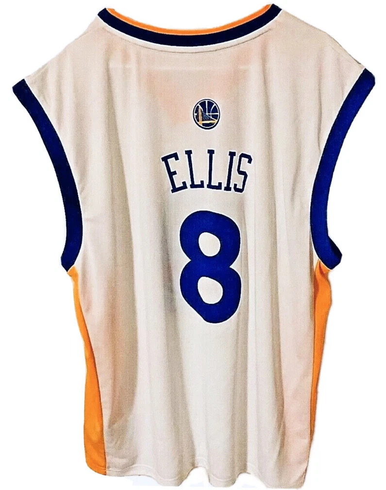 Monta Ellis Golden State Warriors #8 Adidas White NBA Jersey XXL (2XL)