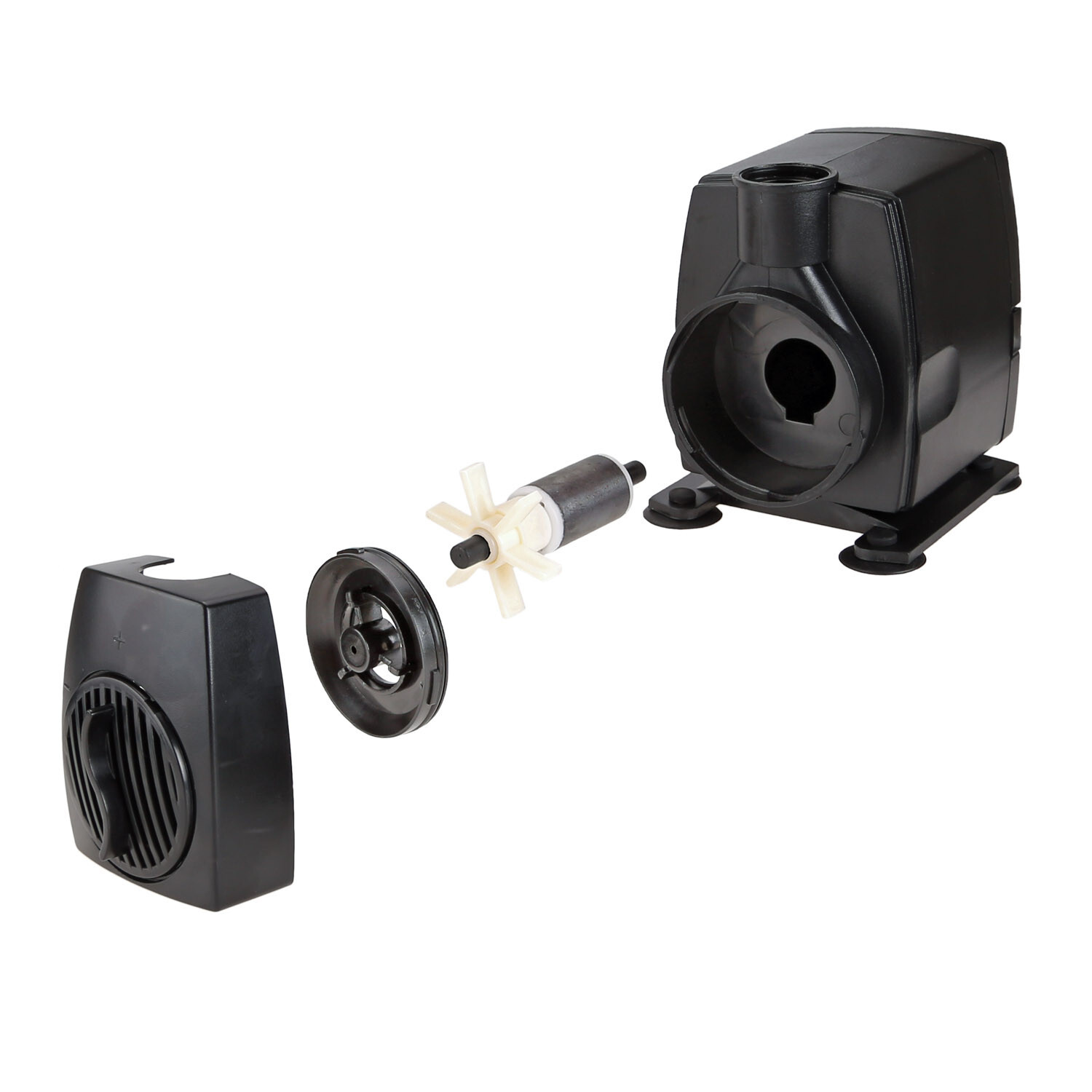 Pumpe für Gartenbrunnen Teich Quellstein Wasserspiel Zierbrunnen außen