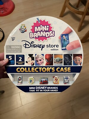 Zuru 5 Surprise Disney Store Mini Brands COLLECTORS CASE Exclusive Toys Open