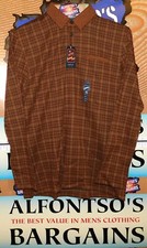 Arrow Mens Heritage Knit Polo Neck Long Sleeve Pocket Polos 19.99