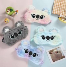 Cute Koala, Plush Eye Mask For Kids- With Adjustable Band