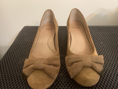 Ugg Discount Ugg Koa Heel UGG KOA FLUFF HEELED PUMPS BLUSH NEW