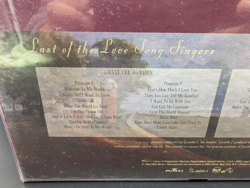 Eddy Arnold Last Of The Love Song Singers Then And Now 2 Cassette Box Set Sealed - Picture 6 of 12