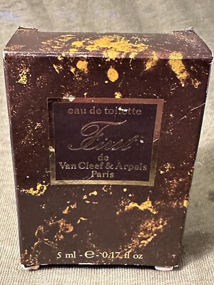 Vintage FIRST by Van Cleef & Arpels Eau de Toilette Mini 0.17 Fl