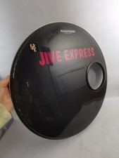 Aquarian 20" Classic Clear Black w/Port Hole Drum Head Used