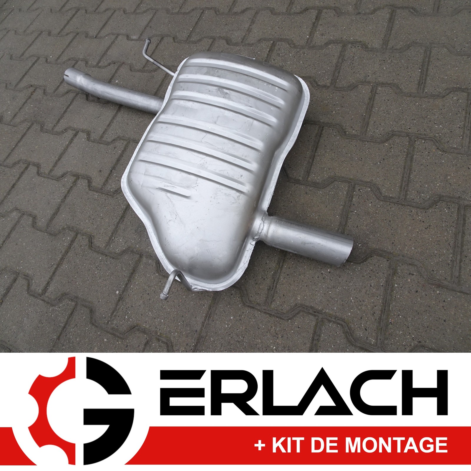Silencieux arrière échappement BMW 3er Compact E46 316ti 318ti essence