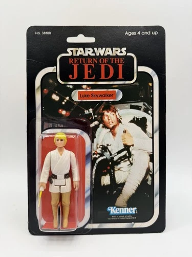 Luke Skywalker Farm boy ROTJ 77 Back 1983 -Kenner