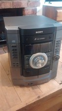 Sony HCD-RG295 HiFi Stereo Receiver 3 CD Changer Cassette MP3 *Body Unit Only*