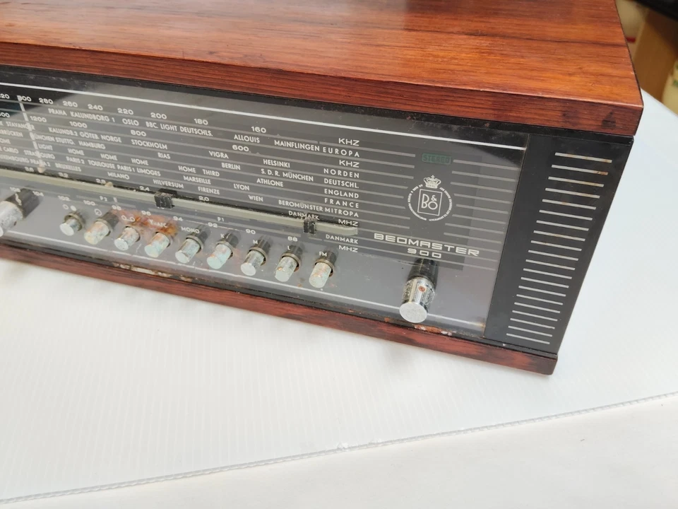 Scarce B&O Vintage Stereo Radio Bang & Olufsen Beomaster 900 -works -video -AF - image 3 of 4